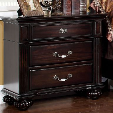 Nightstand, Dark Walnut