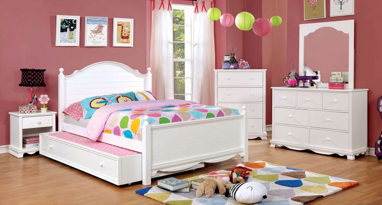 4 Pc. Full Bedroom Set w/ Trundle