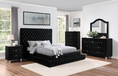 Nightstand, Black