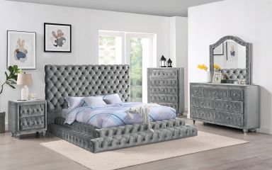 Nightstand, Gray