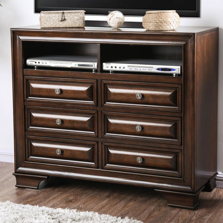 Media Chest, Brown Cherry