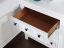 Nightstand w/ USB, White