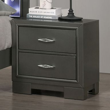 Nightstand, Dark Walnut