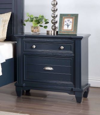 Nightstand, Slate Blue