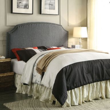 Queen/Full Headboard, Gray