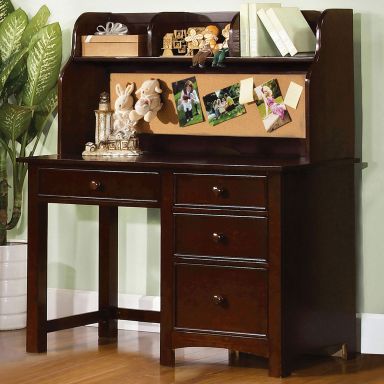 Desk, Dark Walnut