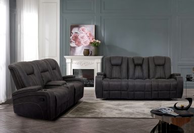 Sofa + Glider Loveseat