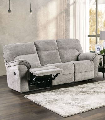 Sofa, Light Gray Fabric