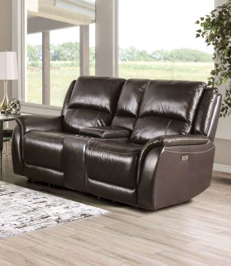 Power Loveseat, Espresso
