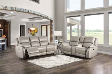 Power Sofa + Loveseat
