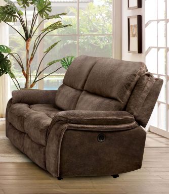 Loveseat, Dark Brown