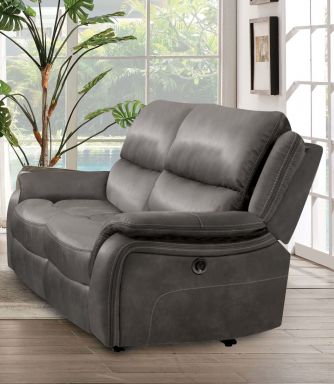 Loveseat, Dark Gray