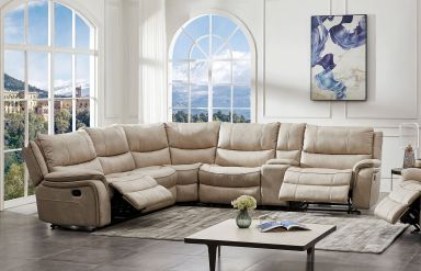 Sectional, Beige