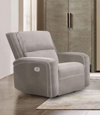 Power Recliner, Taupe