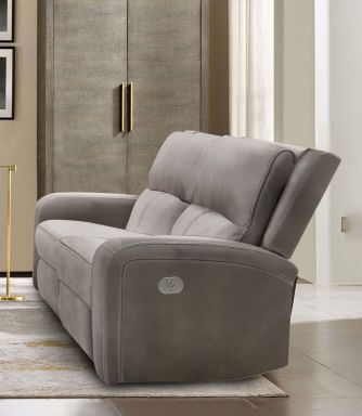 Power Loveseat, Taupe