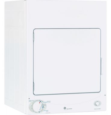 GE Spacemaker 120V 3.6 cu. ft. Capacity Stationary Electric Dryer