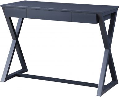 Nalo 1 Drawer Rectangular Console Table (Charcoal Finish)