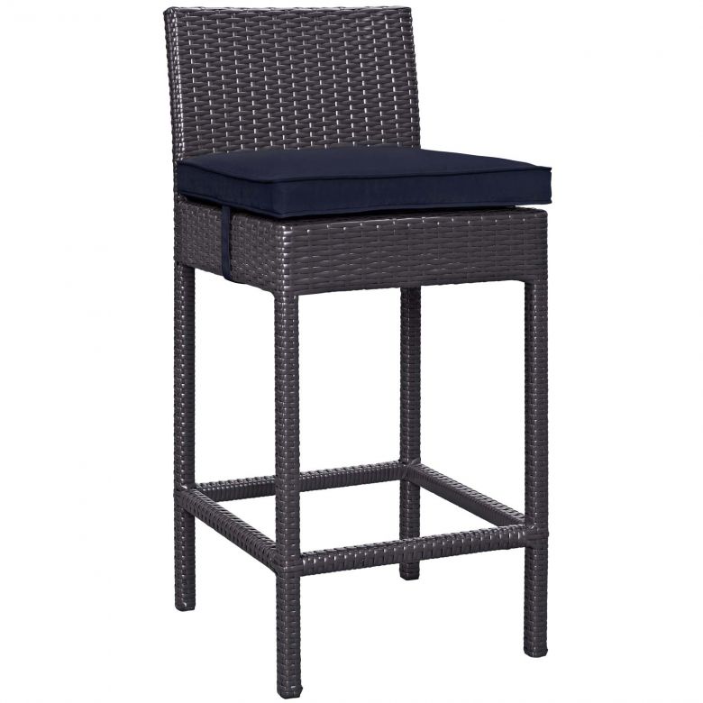 Convene Outdoor Patio Fabric Bar Stool by Modway