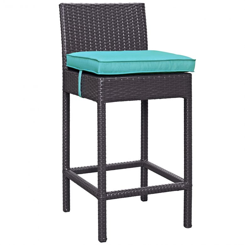 Convene Outdoor Patio Fabric Bar Stool by Modway