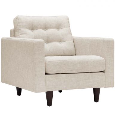 Empress Upholstered Fabric Armchair by Modway