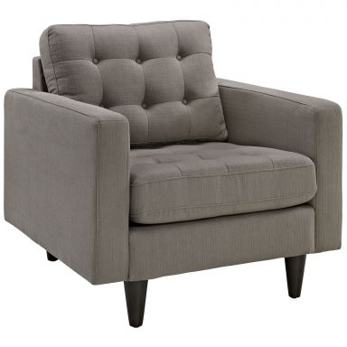 Empress Upholstered Fabric Armchair by Modway