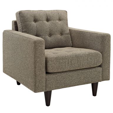 Empress Upholstered Fabric Armchair by Modway