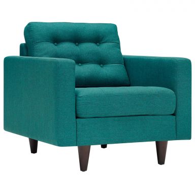 Empress Upholstered Fabric Armchair by Modway