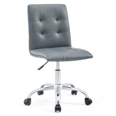 Prim Armless Mid Back Office Chair by Modway