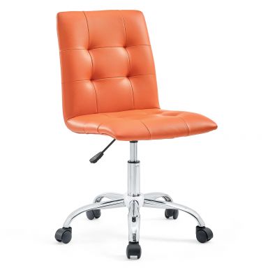 Prim Armless Mid Back Office Chair by Modway