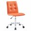 Prim Armless Mid Back Office Chair by Modway