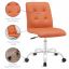 Prim Armless Mid Back Office Chair by Modway