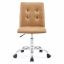 Prim Armless Mid Back Office Chair by Modway