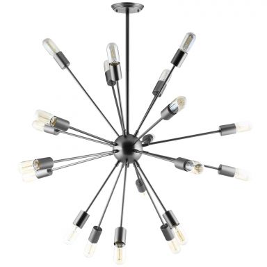 Beam Stainless Steel Chandelier by Modway
