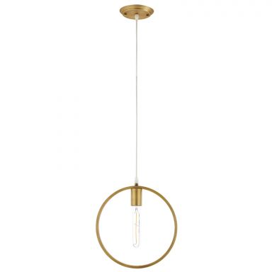Orbit Brass Ceiling Pendant Light by Modway