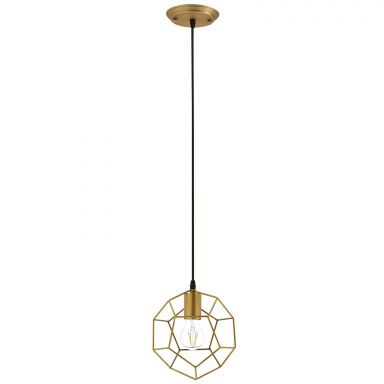 Pique Gold Metal Ceiling Fixture by Modway