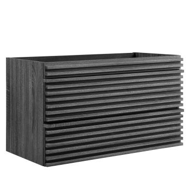 Render 36" Wall-Mount Bathroom Vanity Cabinet (Sink Basin Not Included) by Modway
