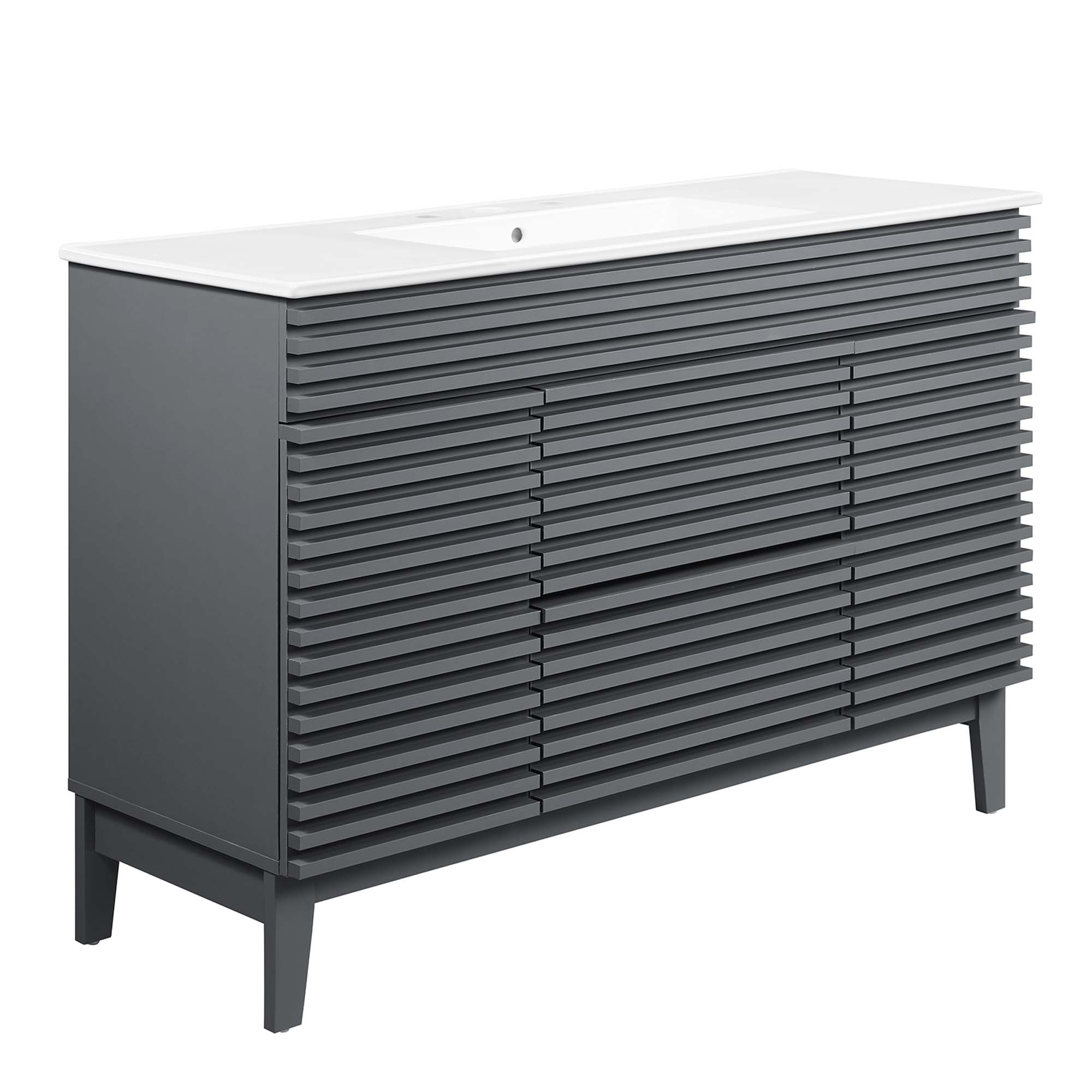 liquidationspots.com: Render 48" Single Sink Bathroom Vanity by Modway