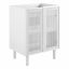 Calla 24" Perforated Metal Bathroom Vanity Cabinet (Sink Basin Not Included) by Modway