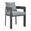Tahoe 5-Piece Outdoor Patio Aluminum Dining Set by Modway