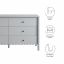 Emmeline Scalloped 6-Drawer Dresser by Modway