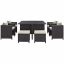 Inverse 9 Piece Outdoor Patio Dining Set by Modway