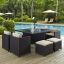 Inverse 9 Piece Outdoor Patio Dining Set by Modway