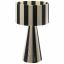Renae Handwoven Cotton Thread Striped Table Lamp by Modway