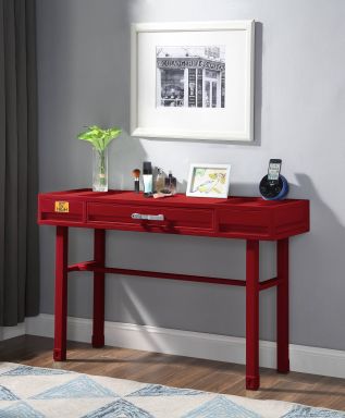 Cargo 47"L Vanity Desk (Red)