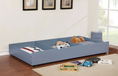 Trundle w/ 2 Dividers, Gray