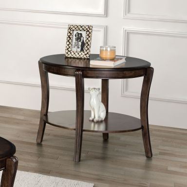 End Table, Walnut