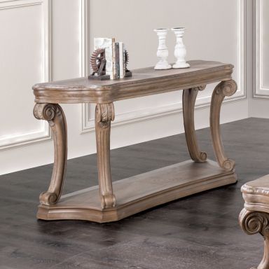 Sofa Table, Weathered Oak