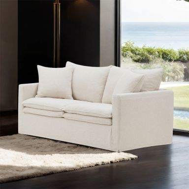 Loveseat, Taupe