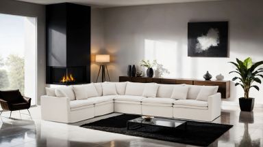 L-Sectional, Taupe