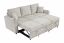 Sleeper Sofa Sectional w/ Cupholder, Beige